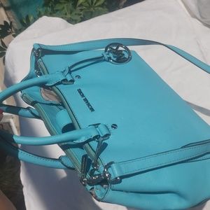 ❤MICHAEL KORS TURQUOISE CROSSBODY SATCHEL